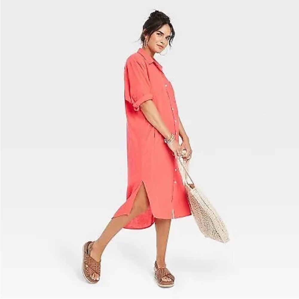 SOLD! Universal Threads Shirt Dress Size L BNWT